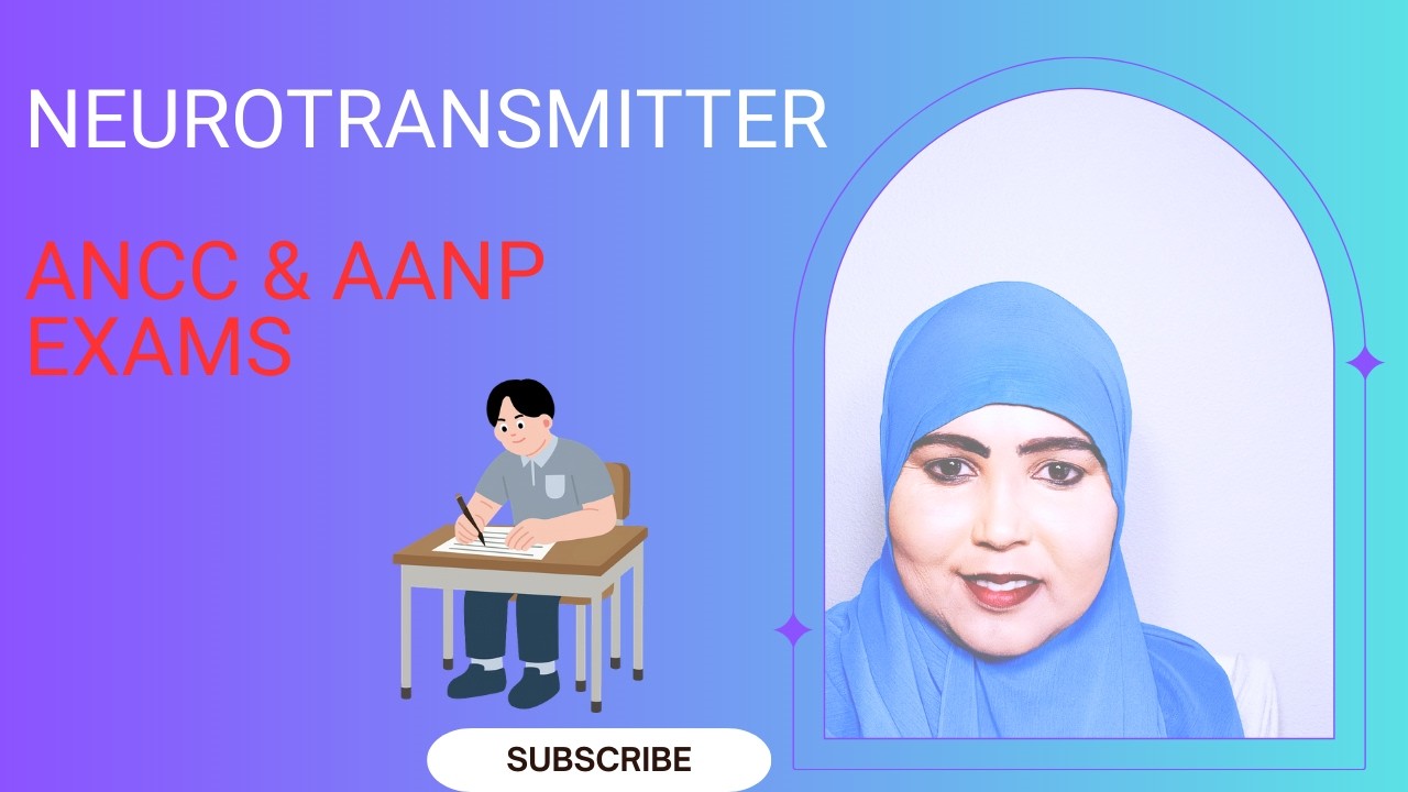 How to pass Neurotransmitter for ANCC  and AANP exams.