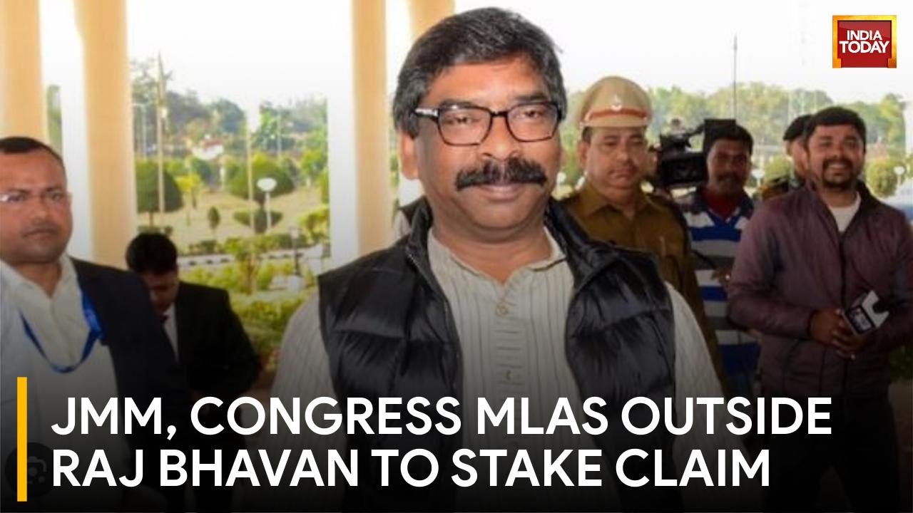 Champai Soren Stakes Claim To Form Government As Hemant Soren Arrested