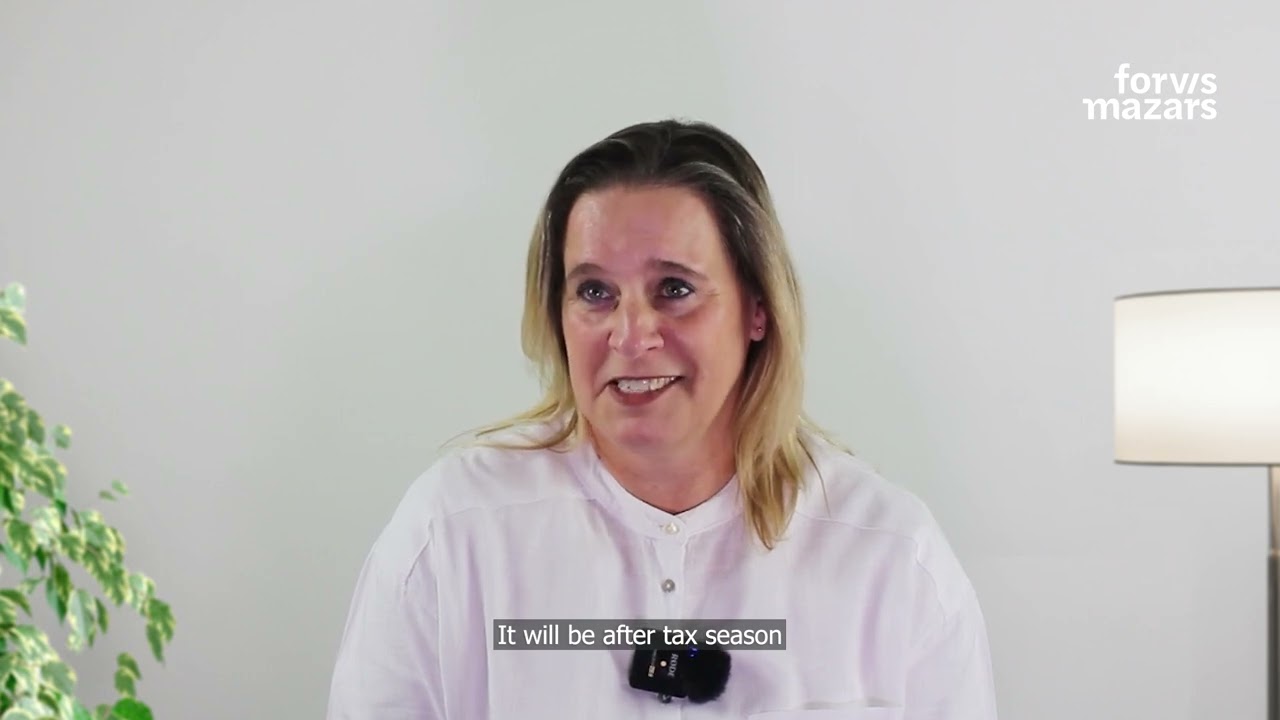 Chanel Van Wyk explains how 'Built for Forward' shapes her role at Forvis Mazars