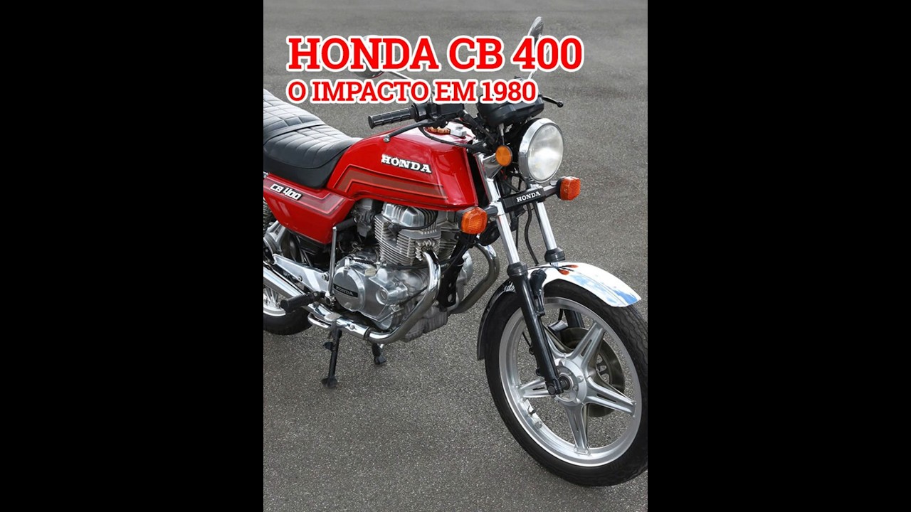 Honda CB 400: uma moto que causou impacto em 1980