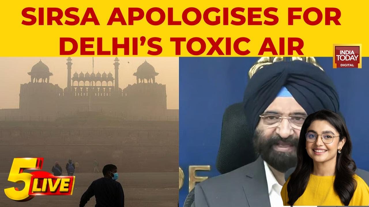 Red-Faced Leaders: Sirsa Apologises, Rekha Gupta Heckled With ‘AQI’ Chants