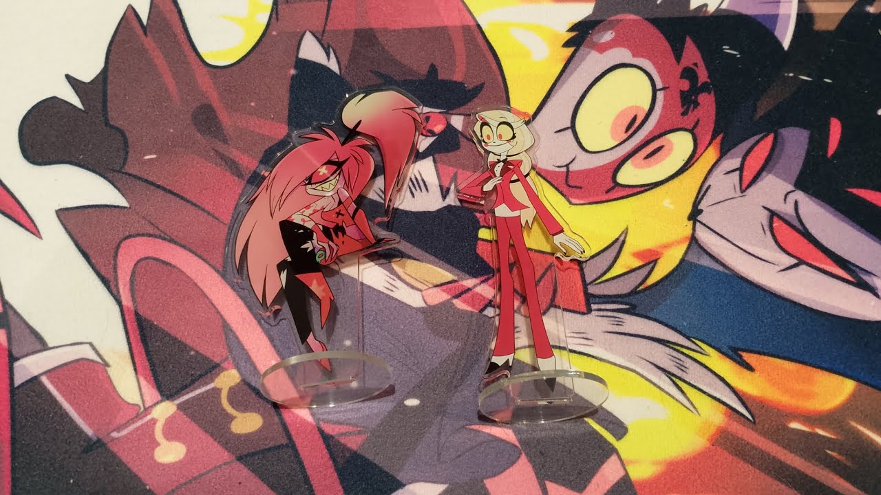 Hazbin hotel acrylic figure stands part 3