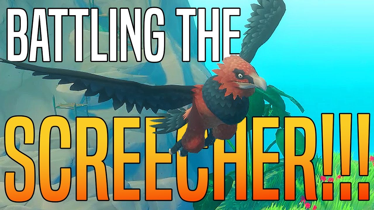 BATTLING THE SCREECHER!! - Raft Coop - E5