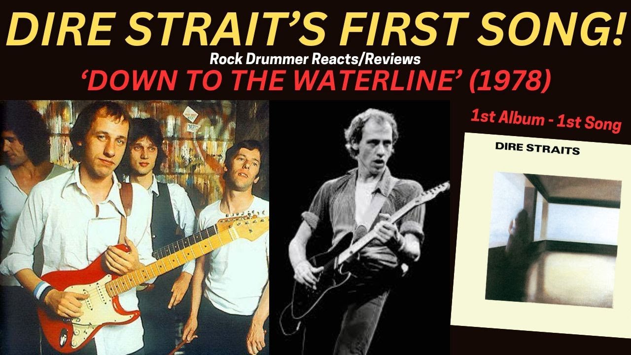 DIRE STRAITS 🎸 DOWN TO THE WATERLINE 🌊 | Epic Song Breakdown & Reaction!