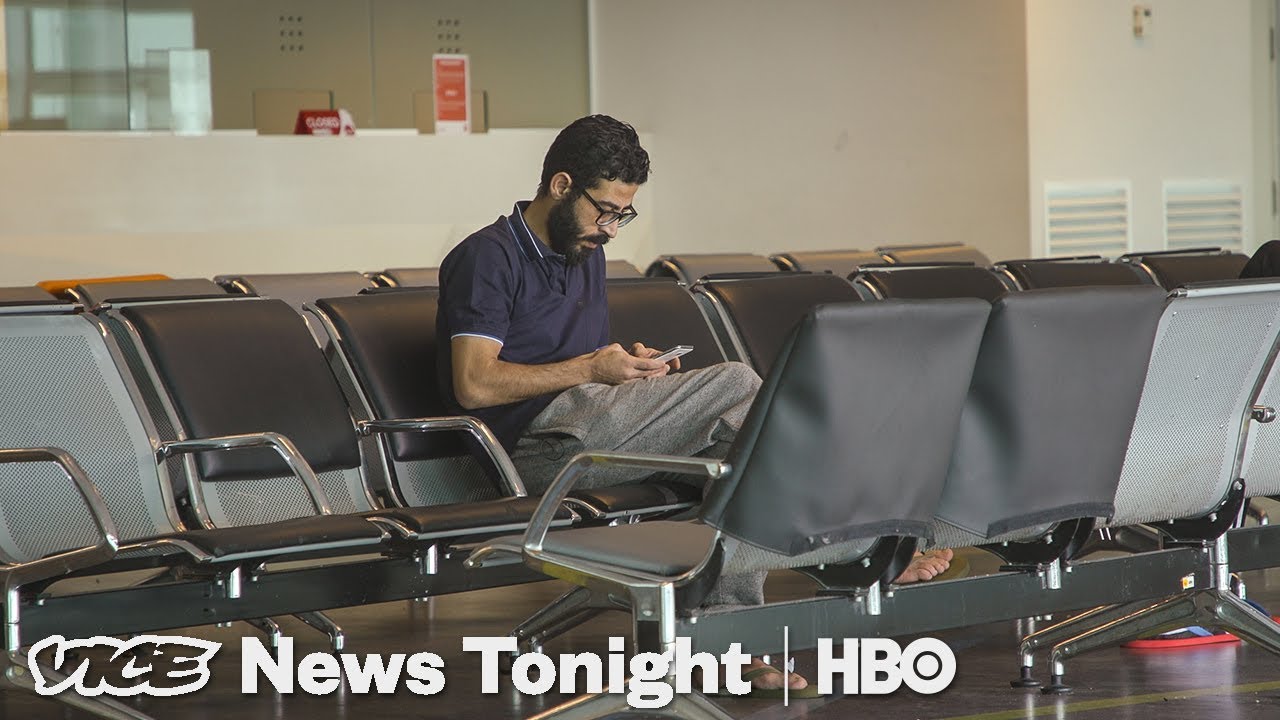 This Syrian Refugee Has Been Stuck In An Airport Transit Zone For More Than A Month (HBO)