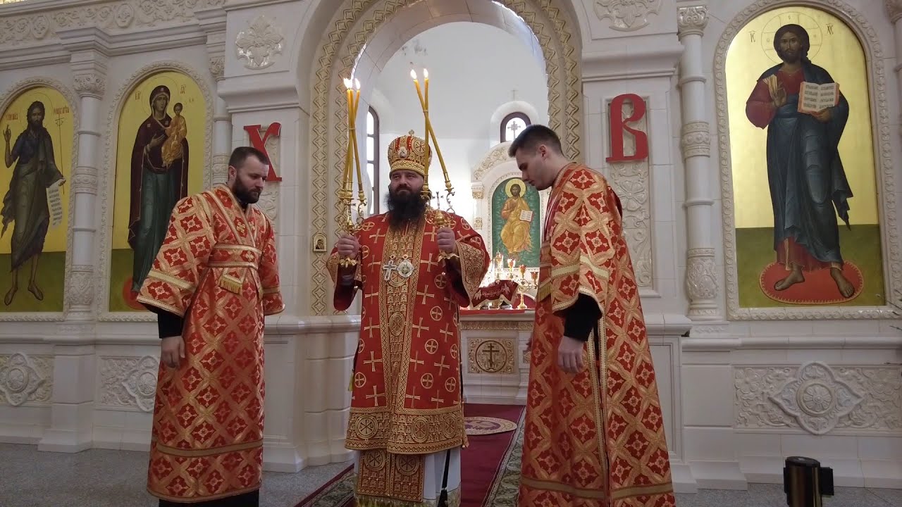 Архиерейское богослужение в Престольный праздник нашего храма. 2 мая 2022 года.