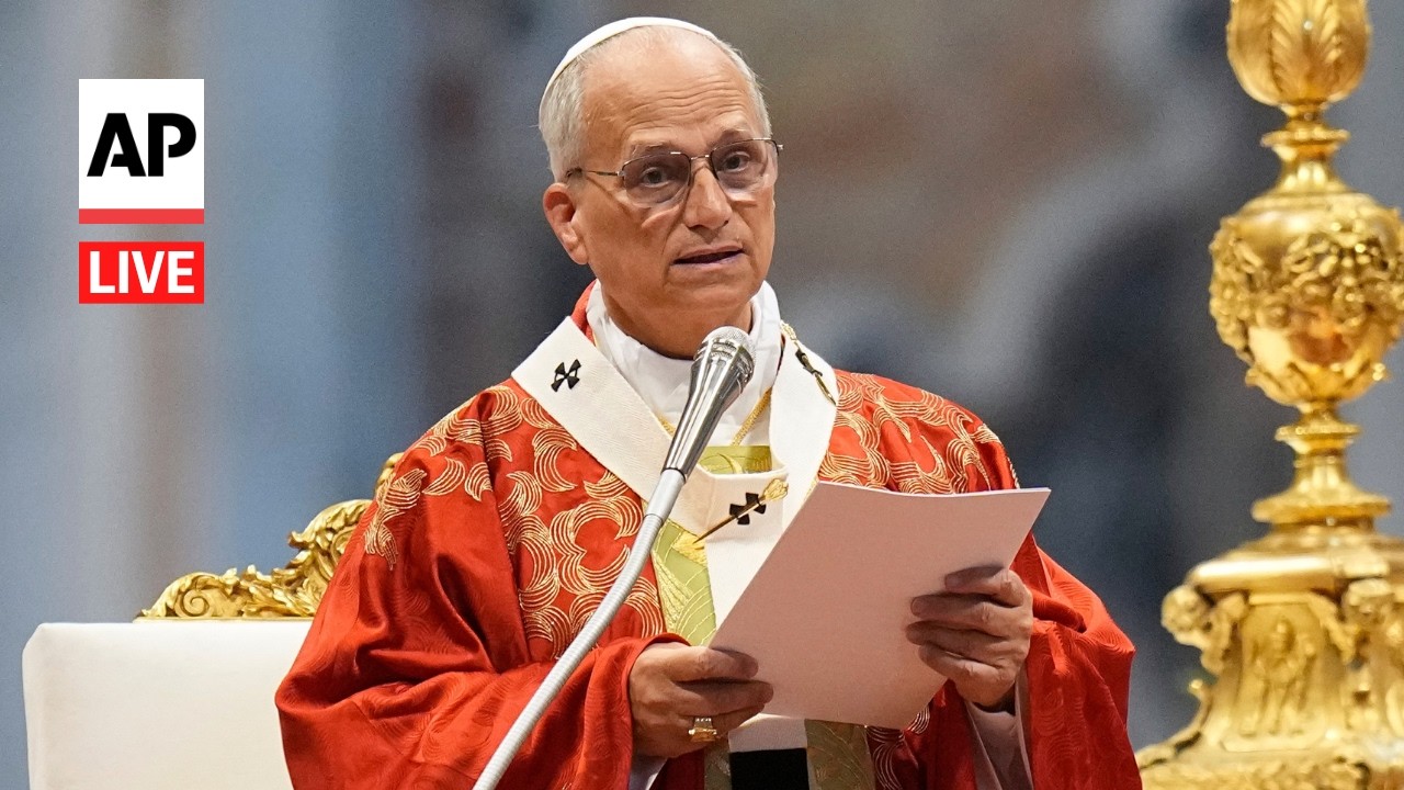 LIVE: Pope Leo XIV honored with Liberty Medal in Philadelphia