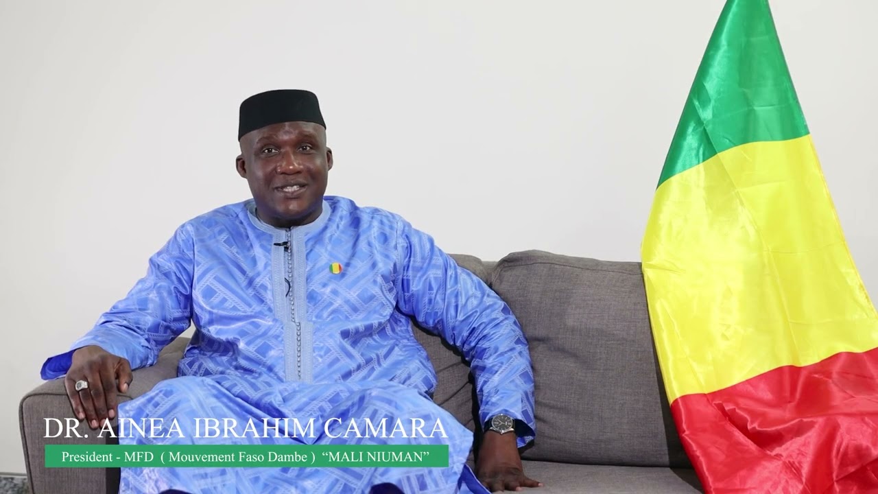 Dr. Ainea Ibrahim CAMARA, President of the MFD. 08/20/2023. Status of Niger. English version.