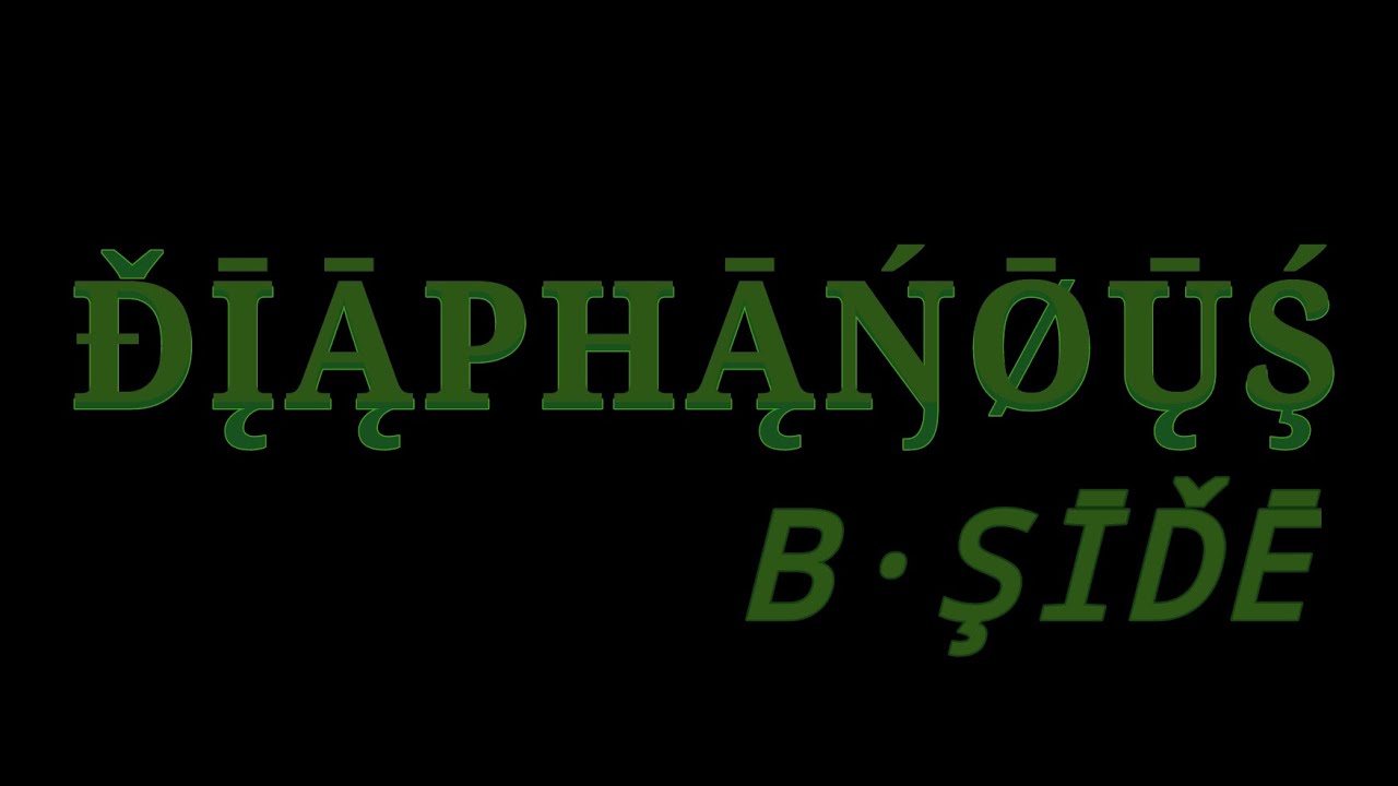 D I A P H A N O U S  B-Side Remix (I found good alternative to Prizma3D)