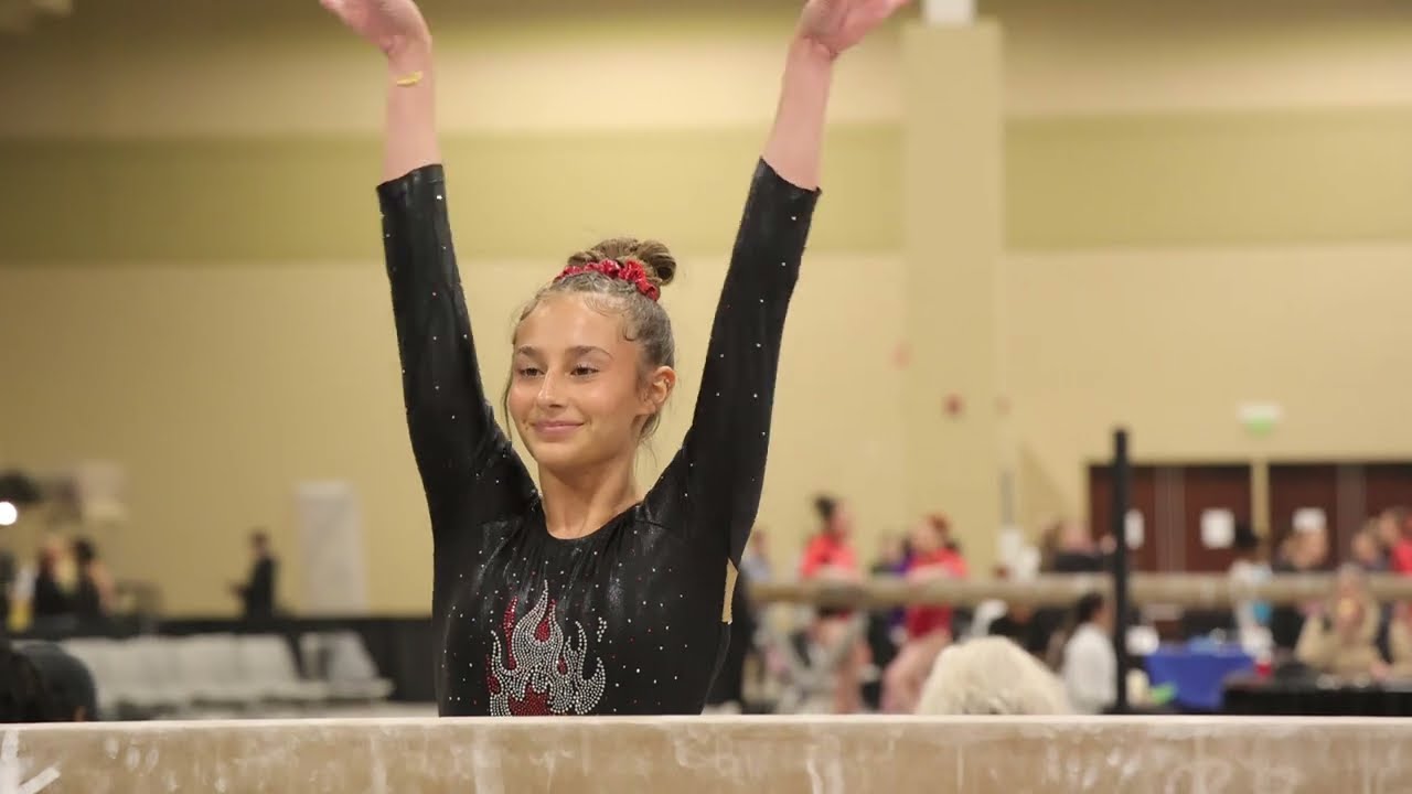 Lola Coffey 3rd Beam 9.5 Charleston Cup 2026 Wildfire Gymnast Level 10
