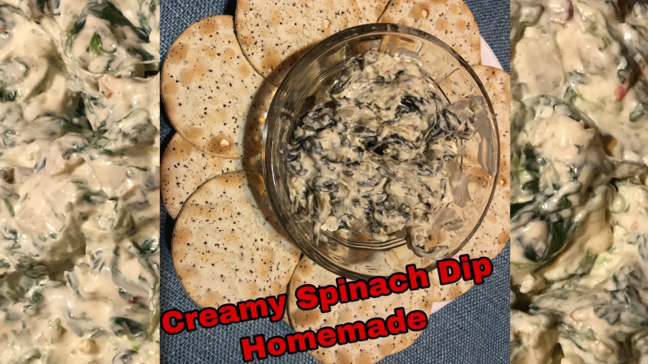 Creamy Spinach Dip | Homemade is best | Dara’s Adventures