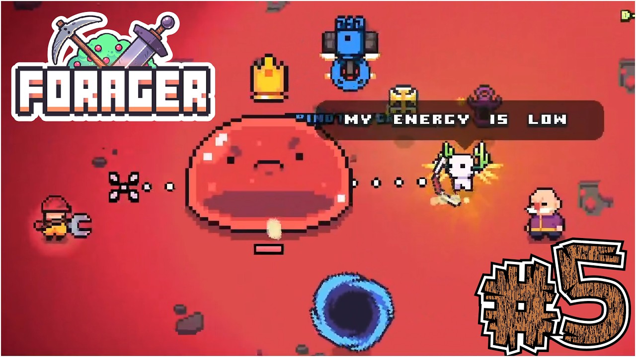 FORAGER #5: TRIỆU HỒI VUA SLIME VÀ TIẾN ĐÁNH CỔNG HƯ KHÔNG