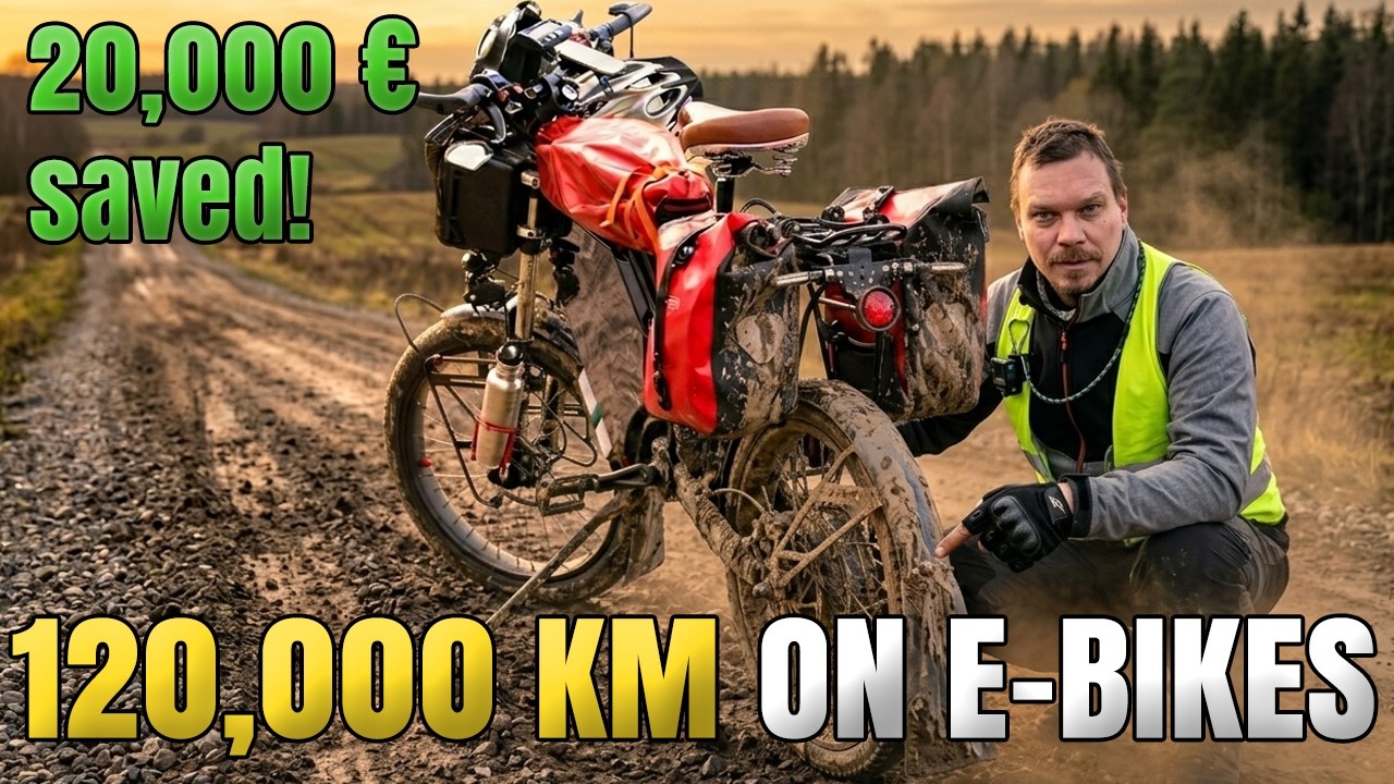 120,000km on E-Bikes: The Brutal Truth (How I Saved &euro;20,000)