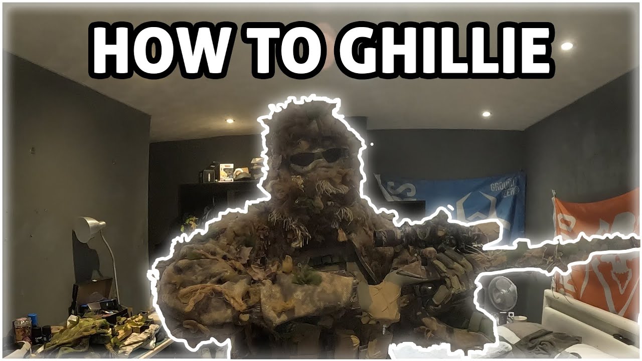 How to ghillie - Airsoft ghillie loadout