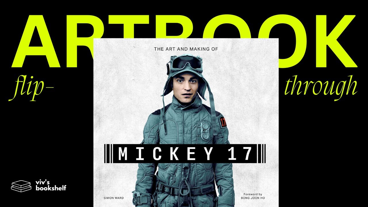 The Art and Making of Mickey 17 - Artbook Flip-Through