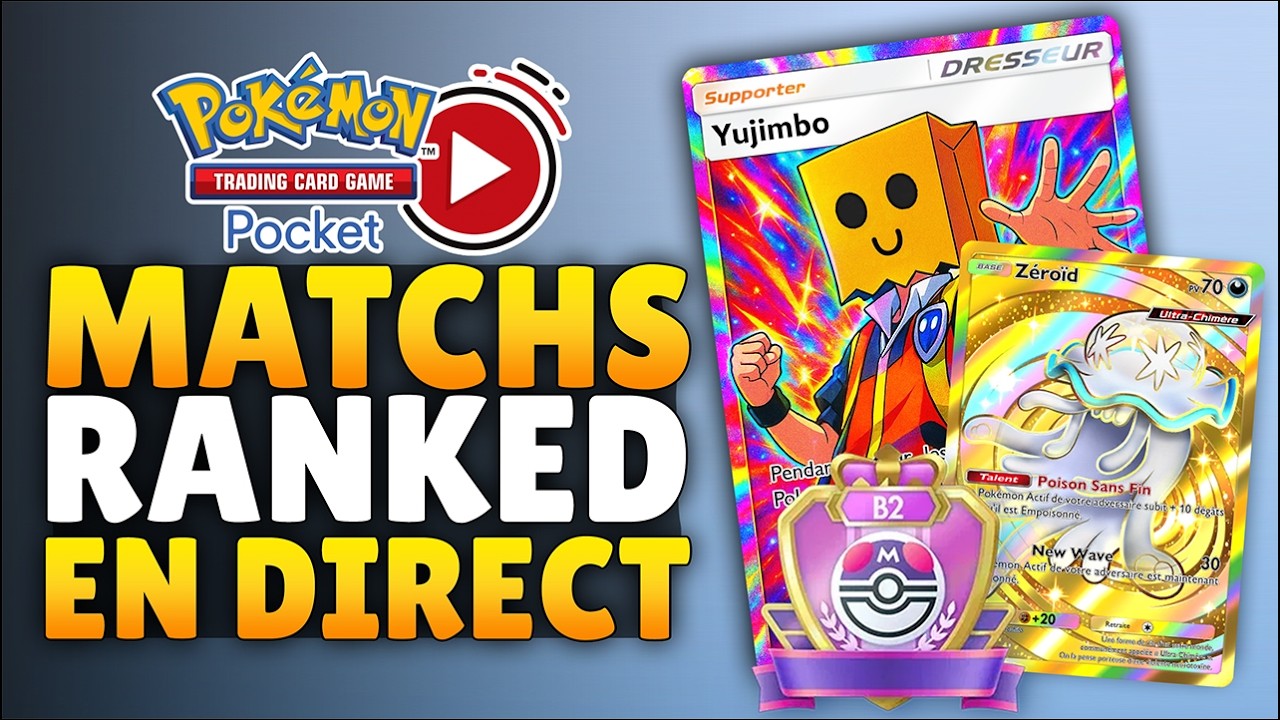 RANKED ! OBJECTIF MASTER sur POKEMON TCG POCKET !