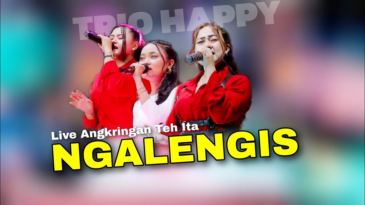 NGALENGIS - TRIO HAPPY | PUSANG RUSDY OYAG PERCUSSION (LIVE ANGKRINGAN TEH ITA )