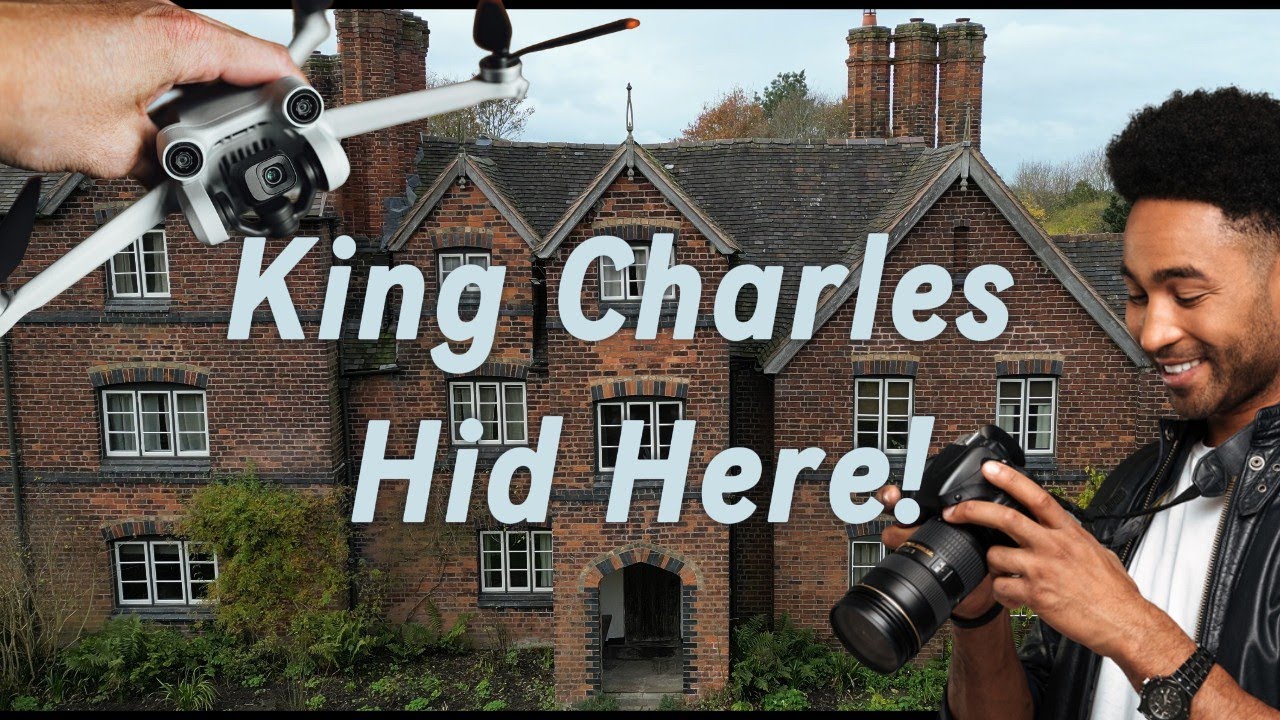 King Charles Hid Here! 🙀 #drone #dji #gopro