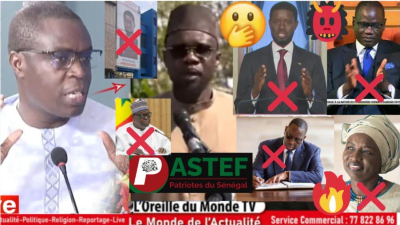 🛑 Moustapha diop, pr diomaye gni dila diguele naneleu maneu gua &acirc;m excitante boudoul pastef dagne 