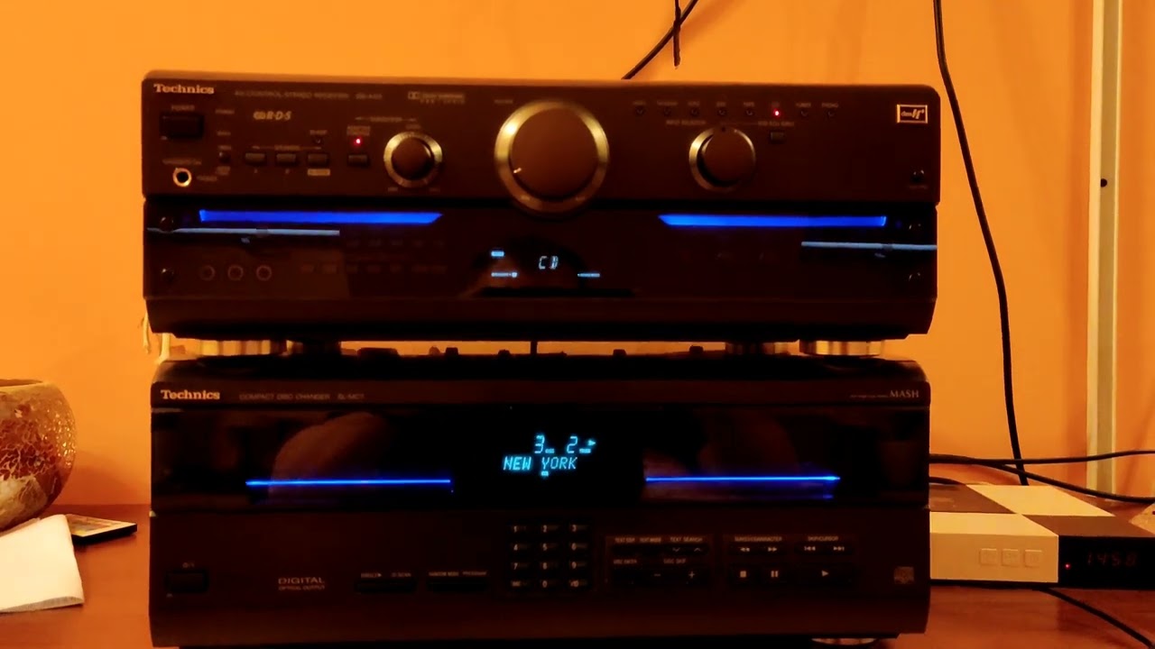 Technics SL-MC7 + Technics SA-AX6