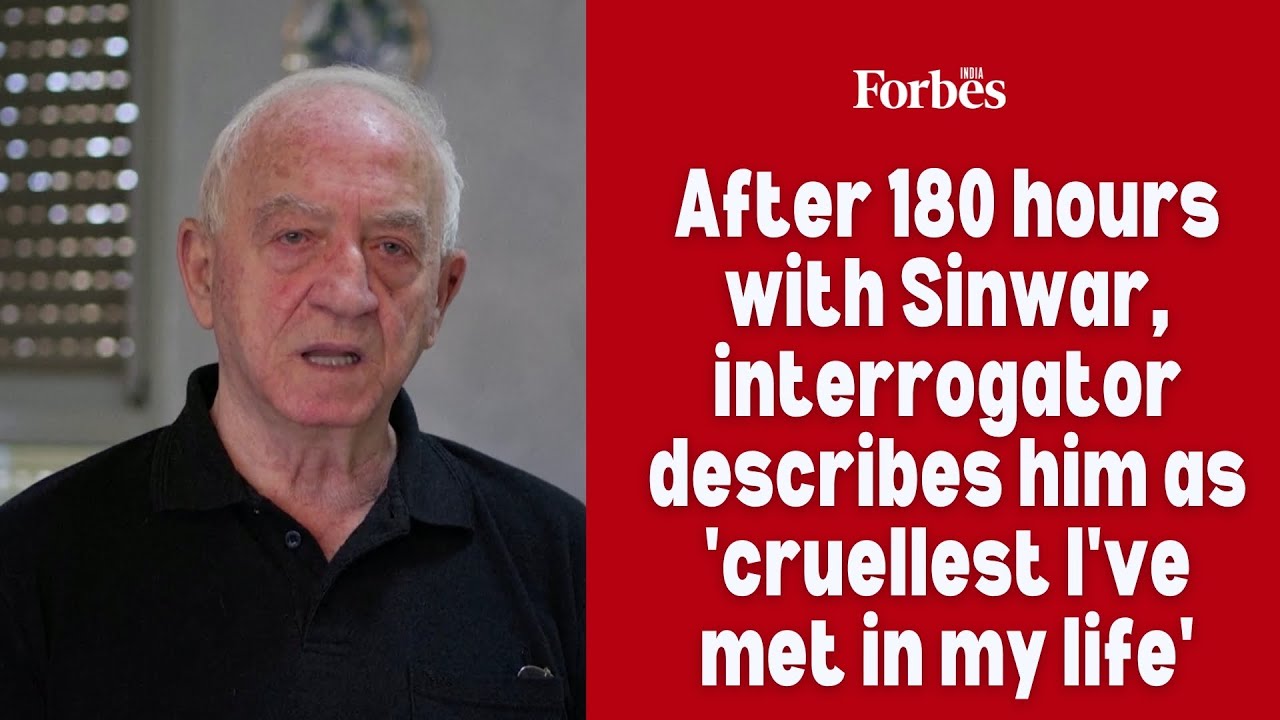 After spending 180 hours with Sinwar, interrogator describes him as 'cruelest I've met in my life'