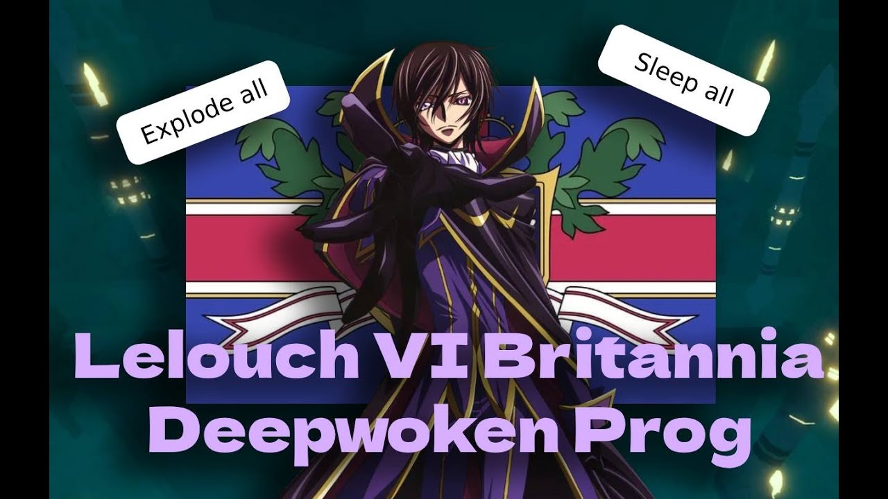 Lelouch VI Britannia Deepwoken Prog (WITH GUILD)