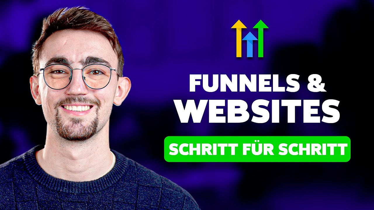 So erstellst du Websites & Funnels in GoHighLevel (Einfache Anleitung)