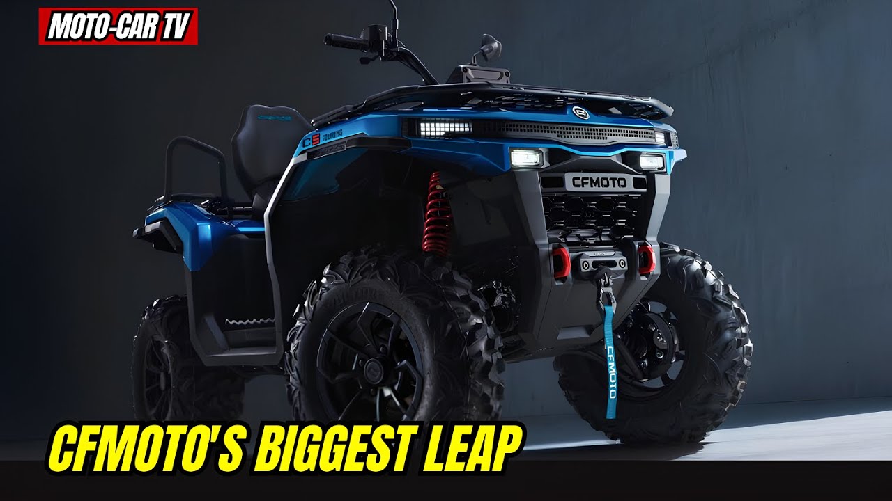 CFMOTO CFORCE TECH GEN⁴: FIRST LOOK at the All-Wheel Steer ATV! (Next Gen ATV)