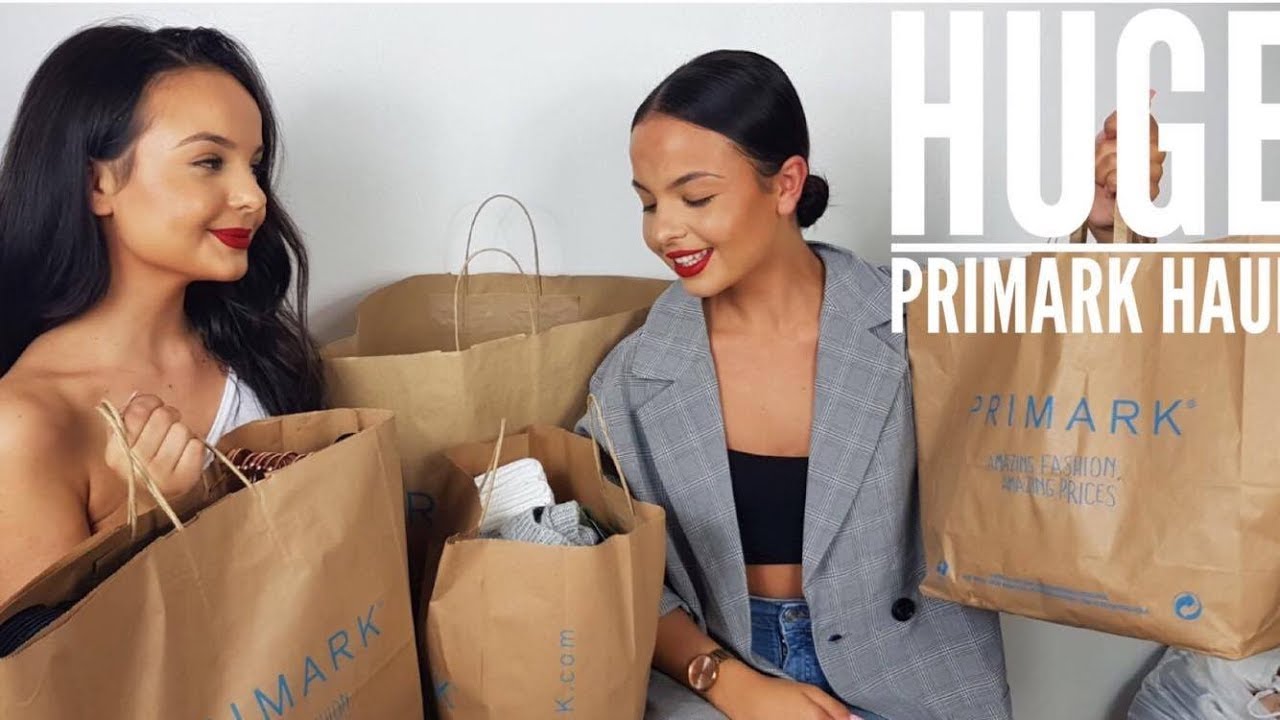 HUGE PRIMARK TRY ON HAUL (AUTUMN) - AYSE AND ZELIHA