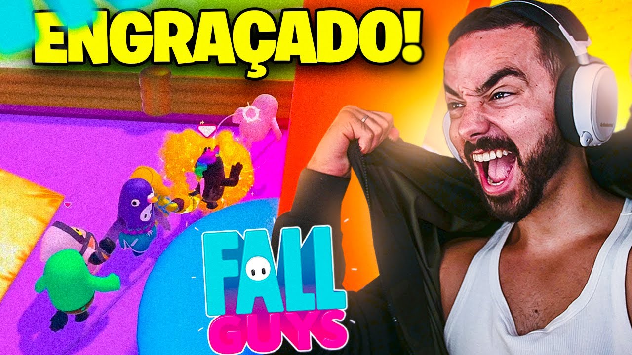 A MINHA PRIMEIRA WIN | FALLGUYS