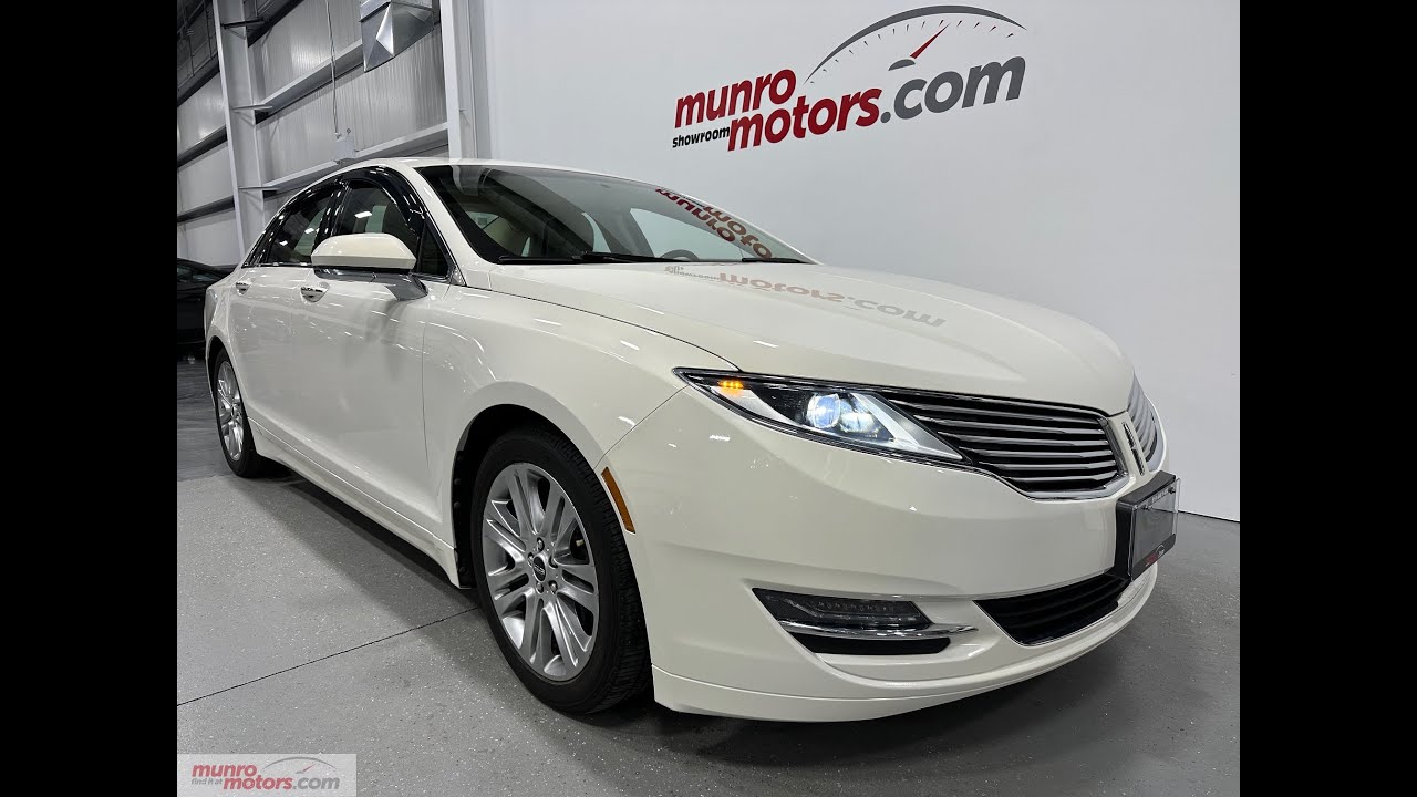 2013 SOLDSOLDSOLD Lincoln MKZ 3.7L V6 Auto All-Wheel-Drive in White Platinum Tri-Coat on Light Dune