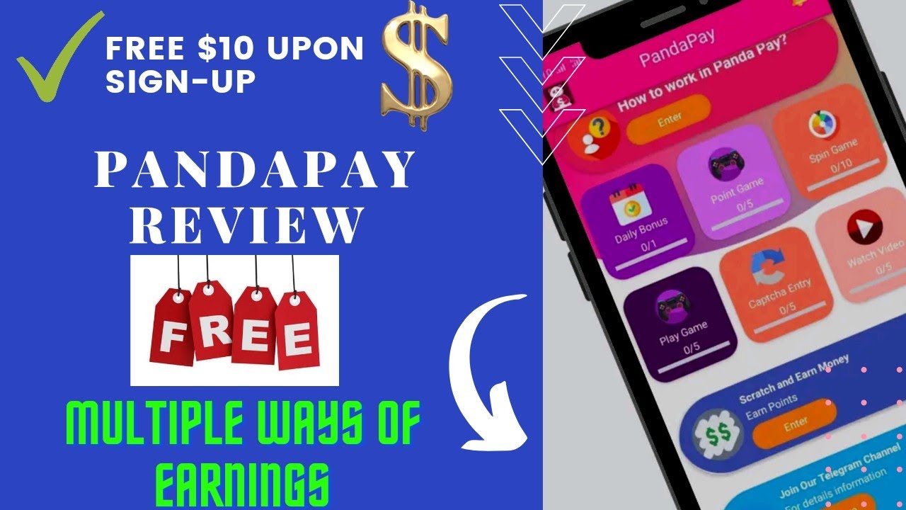PayPanda app review ( free $10 upon sign-up)