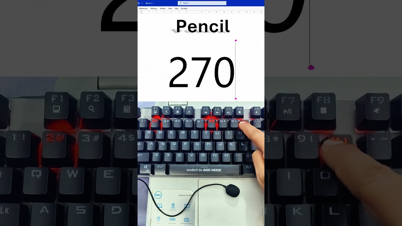Draw Pencil Symbols in MS Word Using Just a Keyboard Shortcut &ndash; So Simple You&rsquo;ll Use It Every Day!