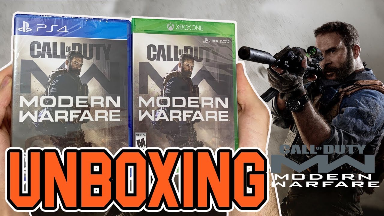 Call of Duty Modern Warfare (Xbox One/PS4) Unboxing