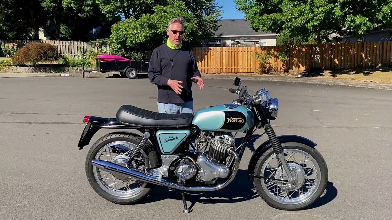 Kenny Dreer Vintage Rebuilds 1972 Norton Commando