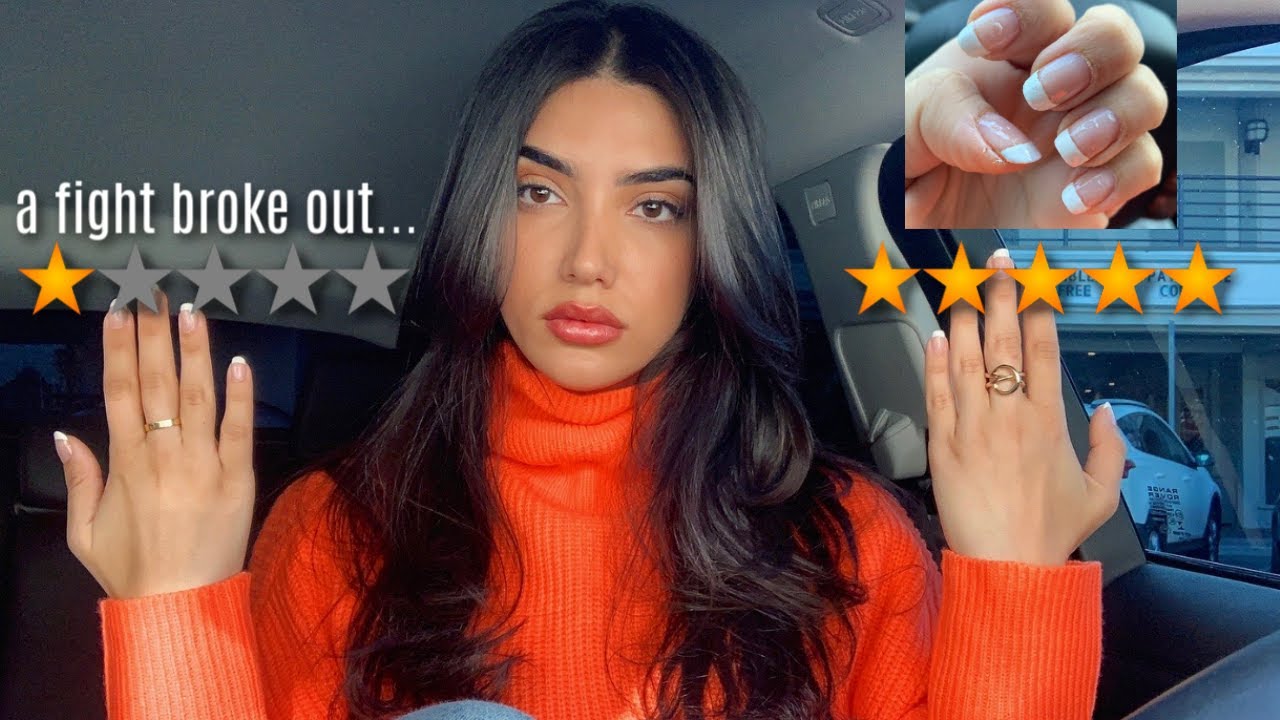I WENT TO THE WORST AND BEST RATED NAIL SALONS IN MY AREA (BAD IDEA)