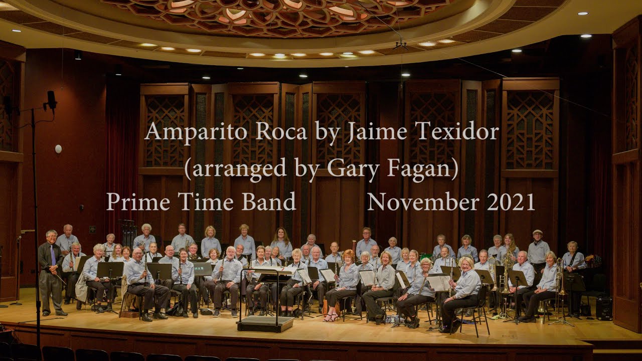 Amparito Roca by Jaime Texidor, arr. Gary Fagan