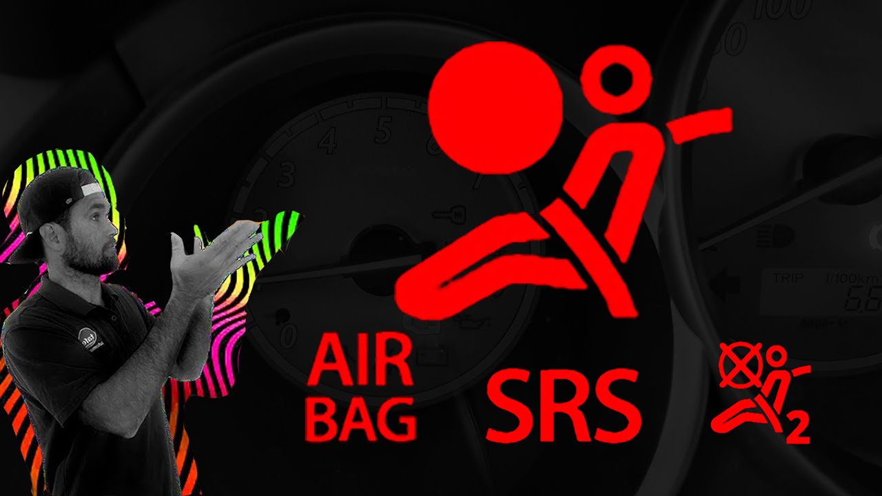 Apagar la luz del AIRBAG  (SRS)  -  Sin escaner