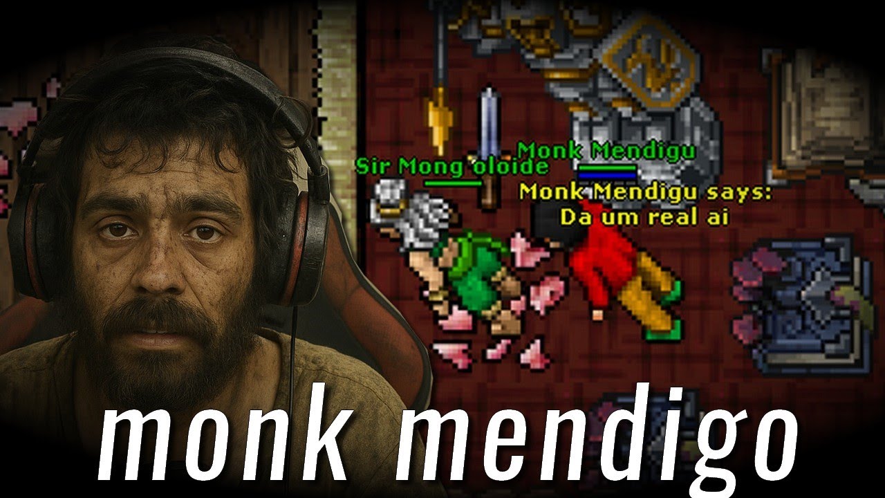 Como farmar a PREMIUM sendo free account no TIBIA (MONK MENDIGO 01)