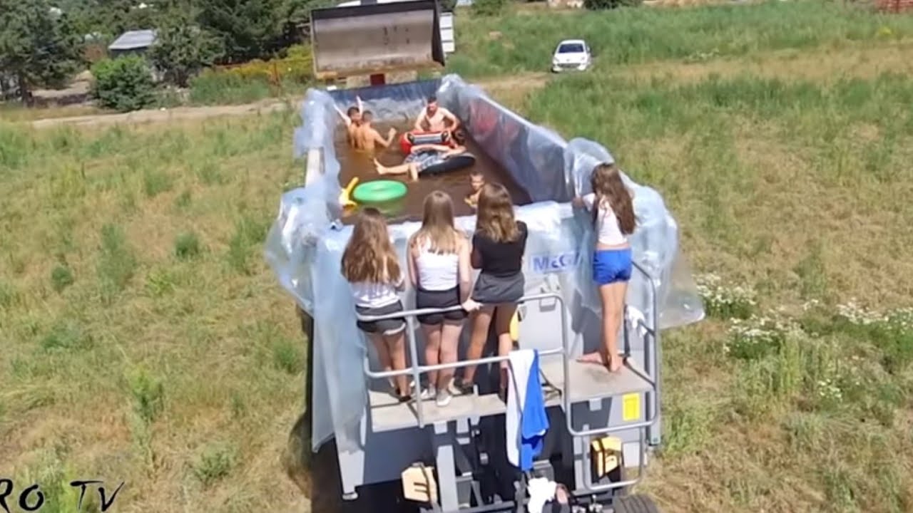 █▬█ █ ▀█▀ Największy na świecie basen na kołach 2018