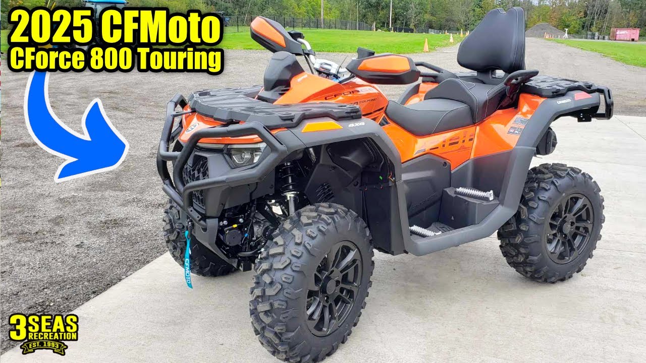 2025 CFMoto CForce 800 Touring ATV Walkaround & Review | Features, Controls, and First Ride!