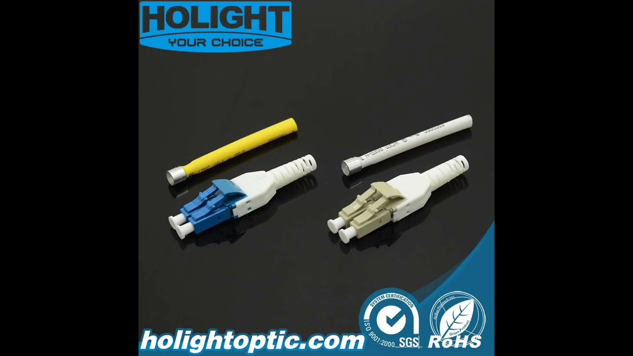 Fiber patch cord LC to UNIBOOT LC