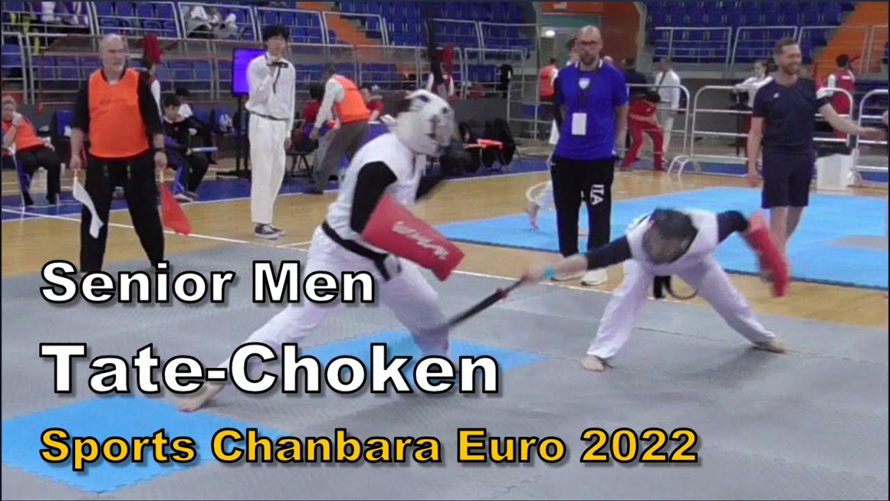 Tate-Choken Senior Men Sports Chanbara Euro championship 2022