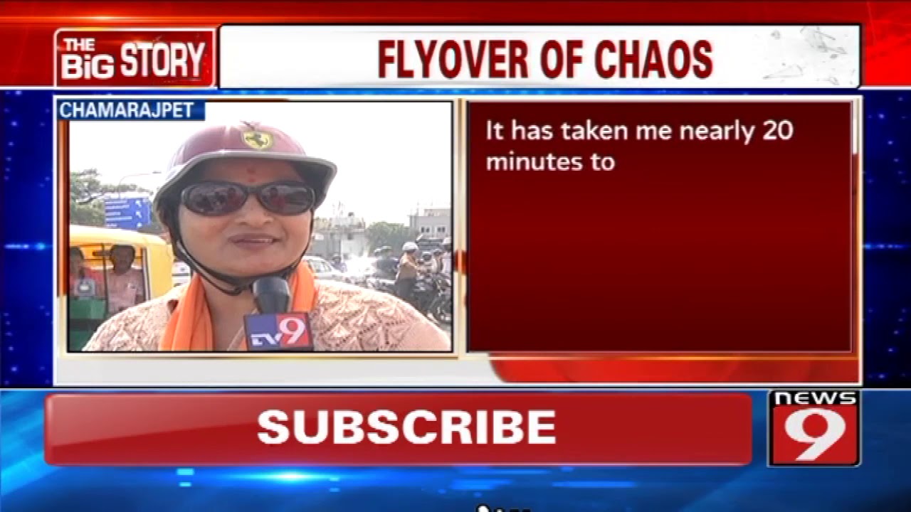 Sirsi circle flyover partially shut