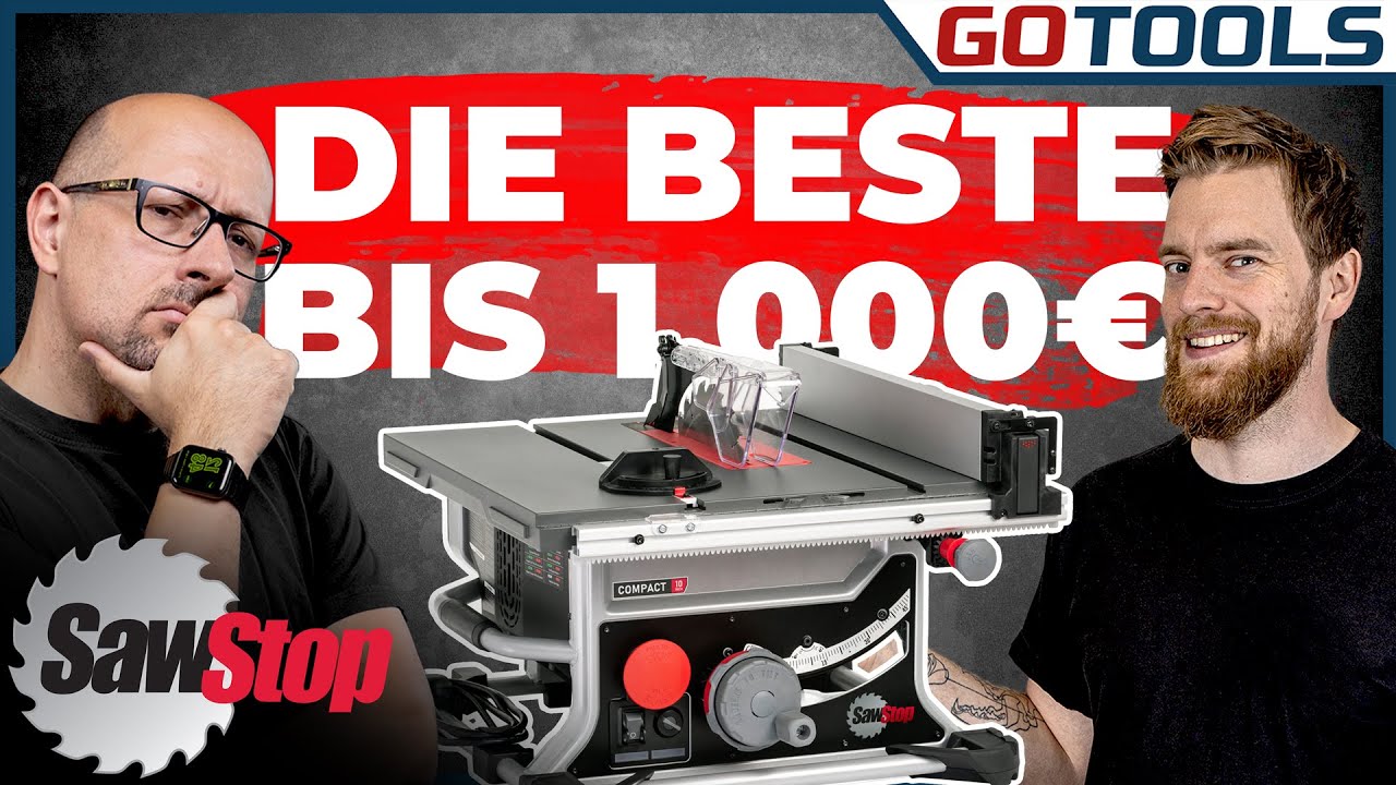 400€ teurer – ist die SawStop Tischkreissäge das wirklich wert?