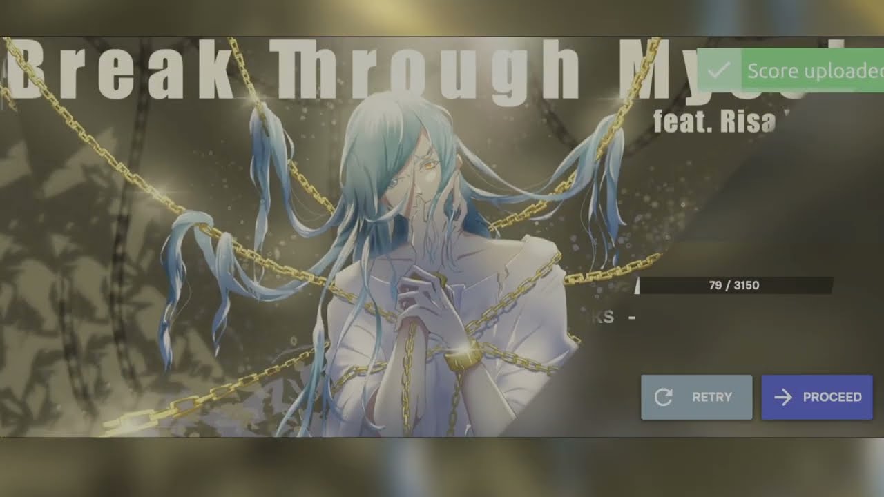 DJ Myosuke & Laur - BREAK THROUGH MYSELF 【AT Lv.16+】│ PHIRA Fanmade (Phigros)