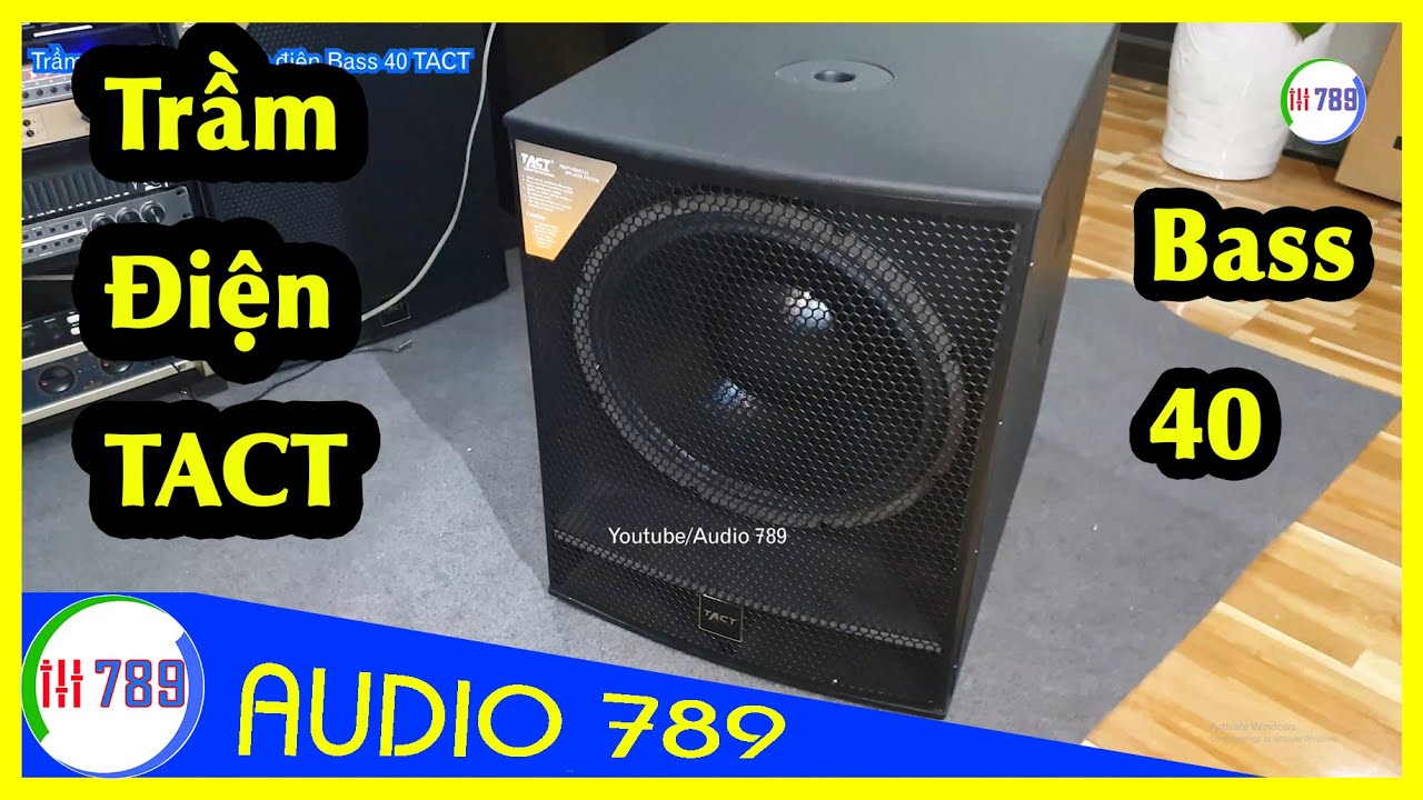 Trầm điện Bass 40 Loa Sub điện Bass 40 TACT D-15 Zalo 0789774789