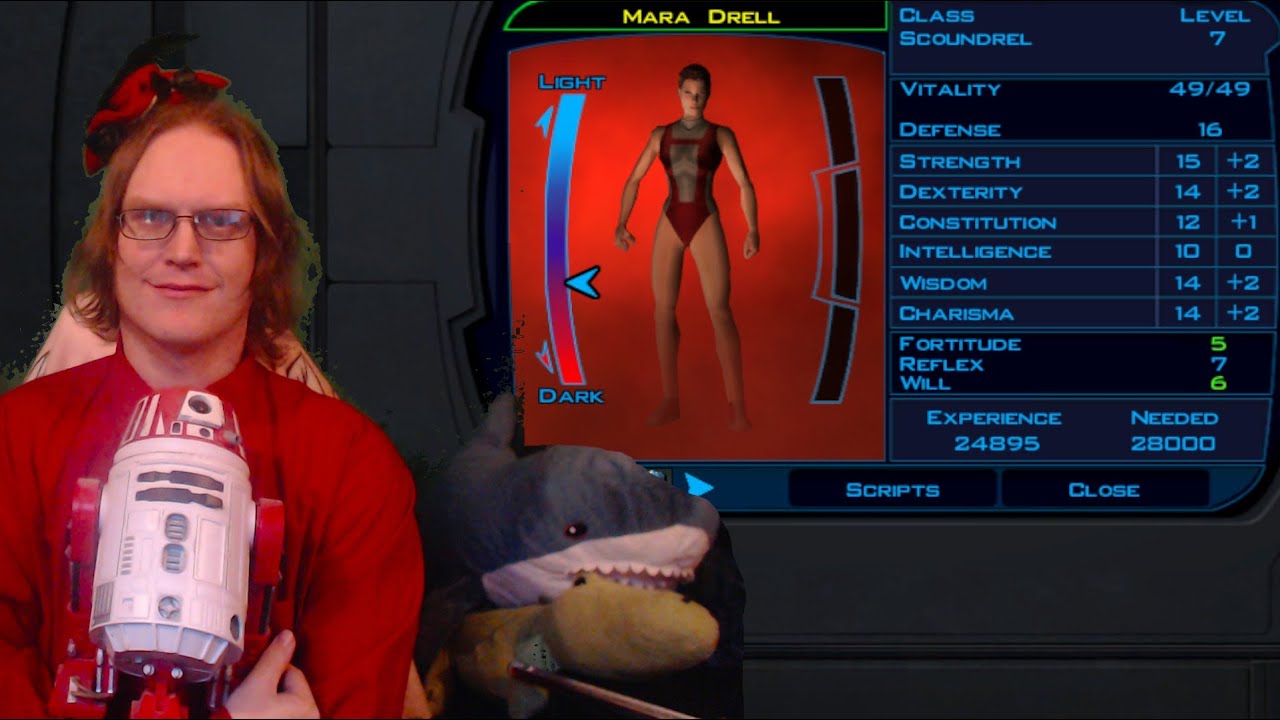 Hii! Dark Side Scoundrel in Star Wars Knights of the Old Republic!