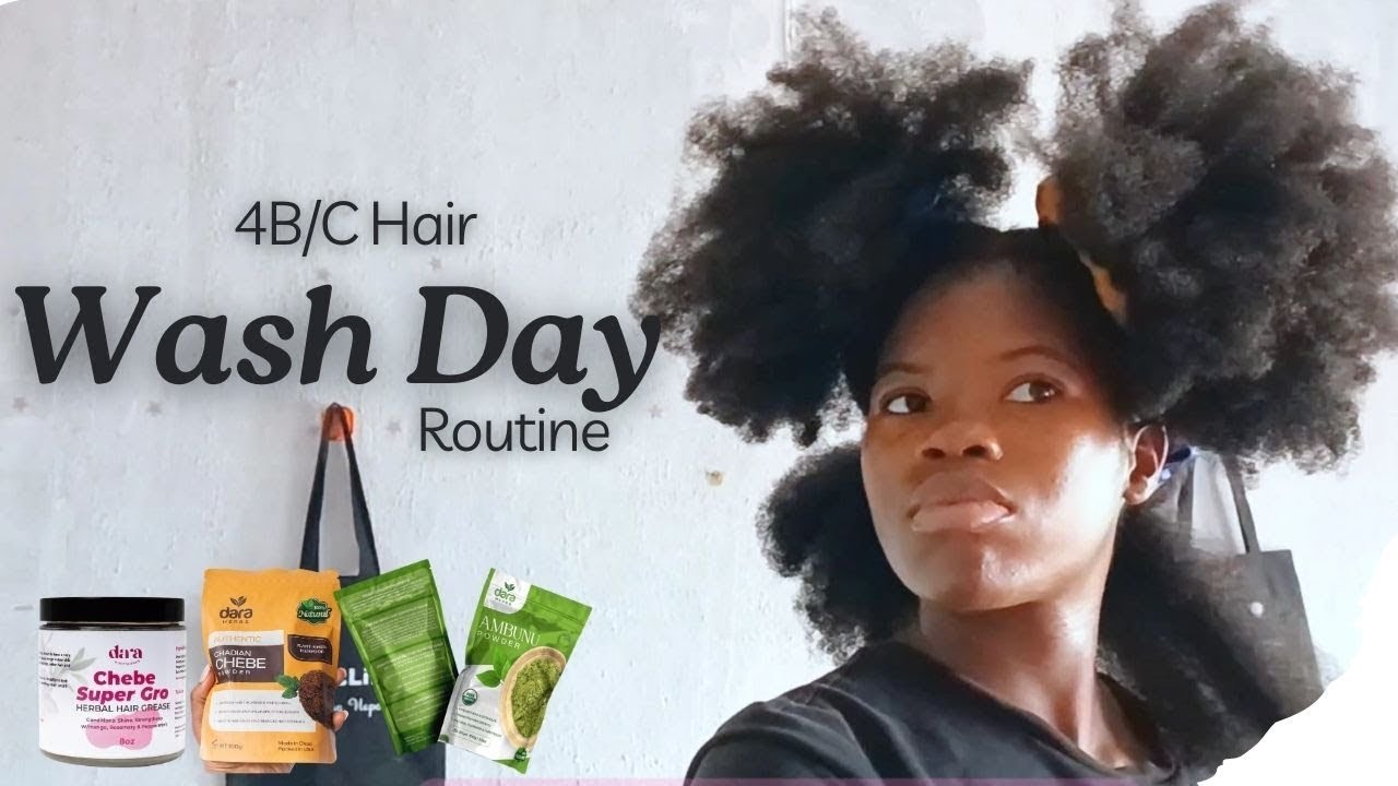 Ultimate Wash Day Routine for 4C Hair| Featuring Dara Bodyworks Products