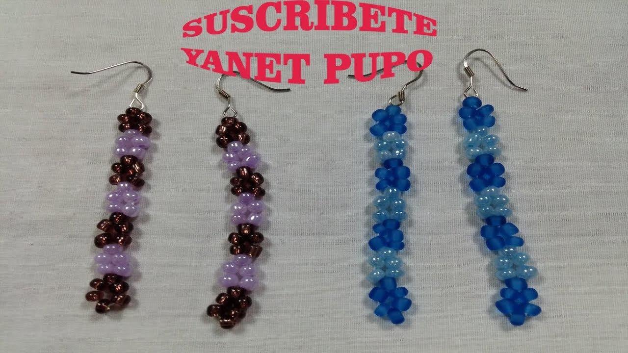 COMO HACER ARETES DE BISUTER&Iacute;A 💍💎